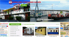 Desktop Screenshot of hanoicontainer.com.vn